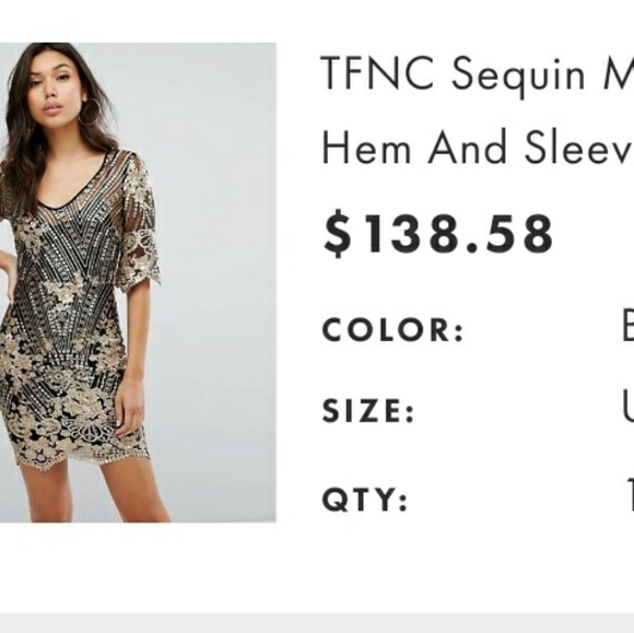 TFNC London Dress - Picture 3 of 3